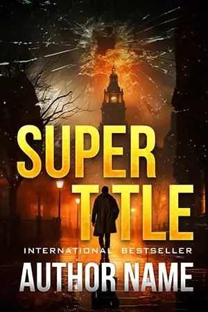 AI generated psychological thriller book cover